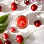 Cherry Kisses - vegan lip balm with clover flowers - 15 ml - Image 2