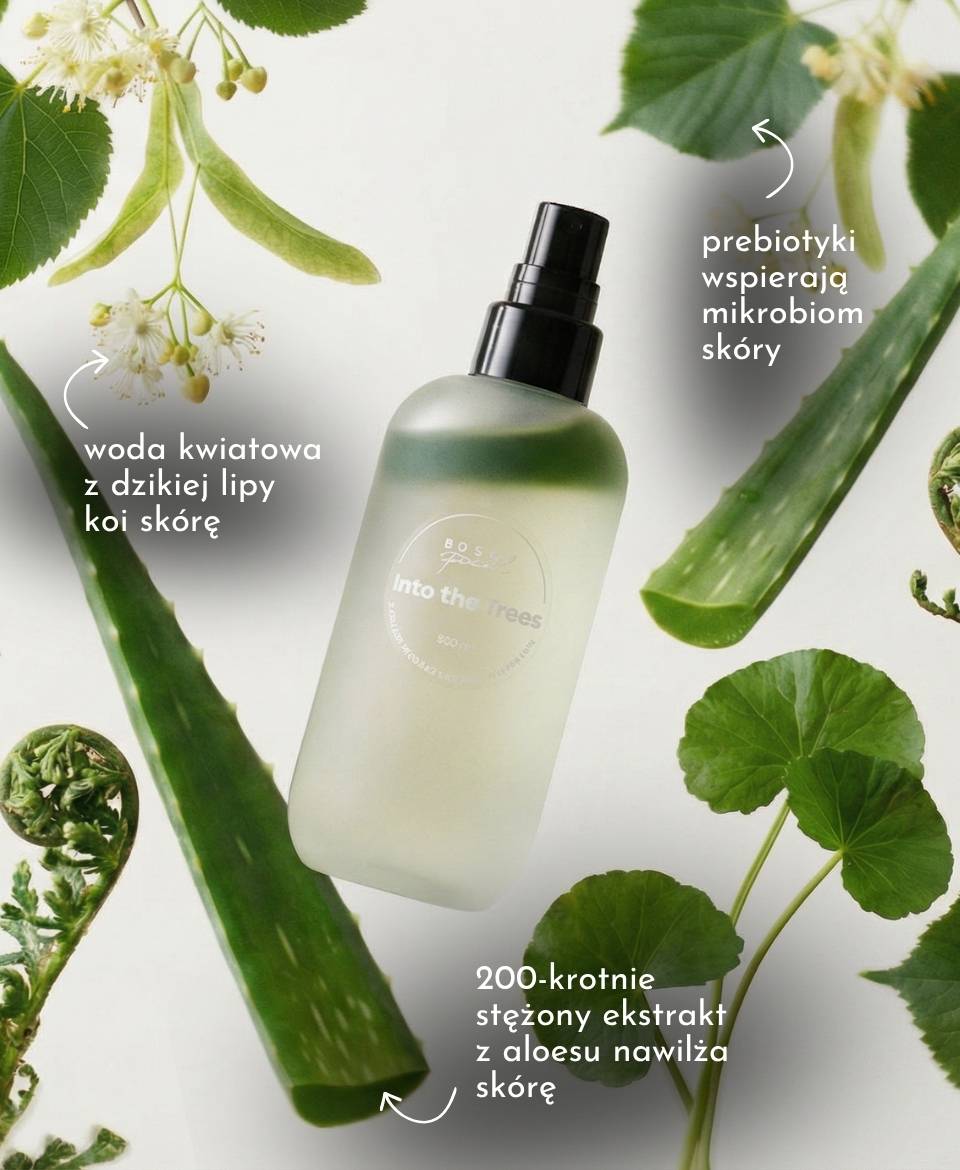 Into the trees • nawilżająca esencja z aloesem i prebiotykami - obrazek 3