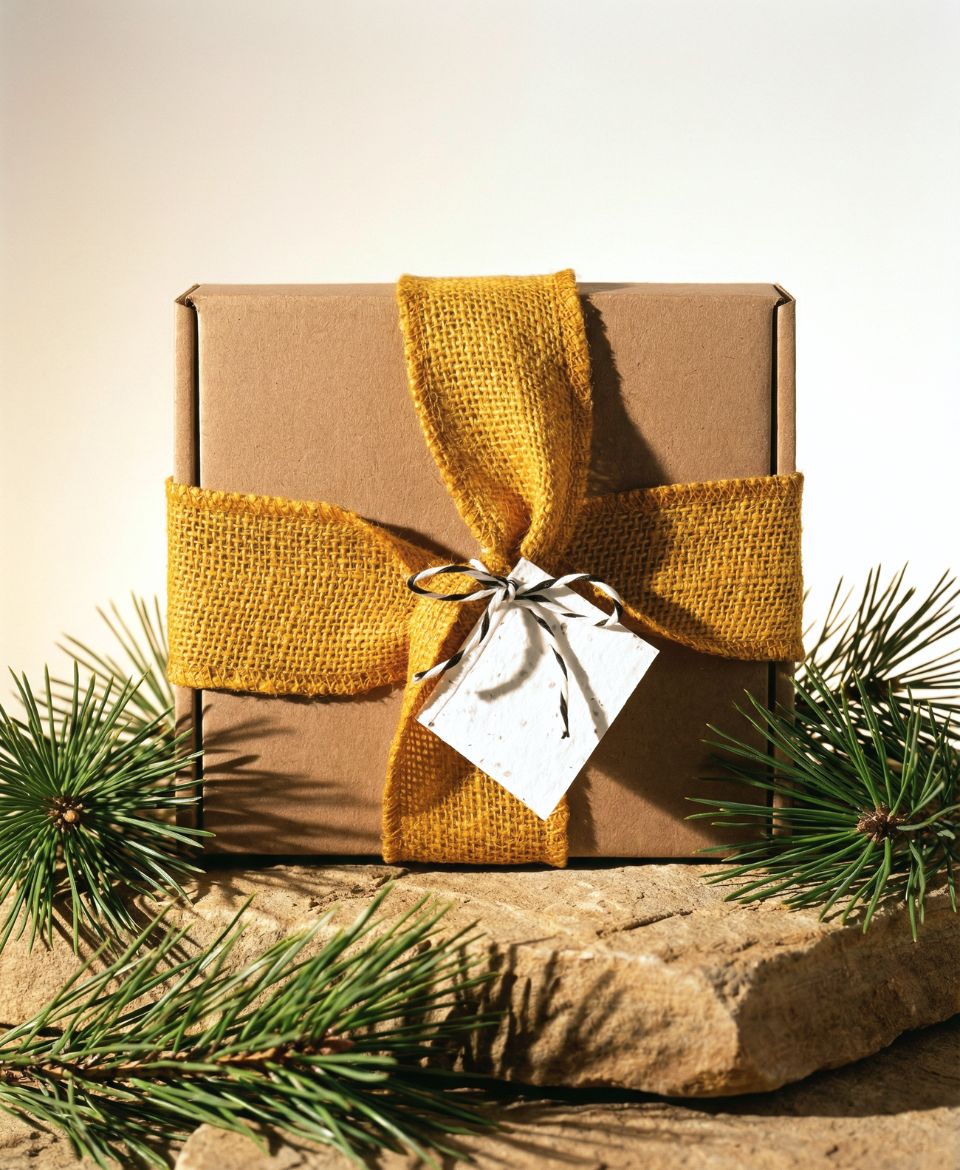 Gift wrapping - decorative box "Catch happiness" (Kopia)