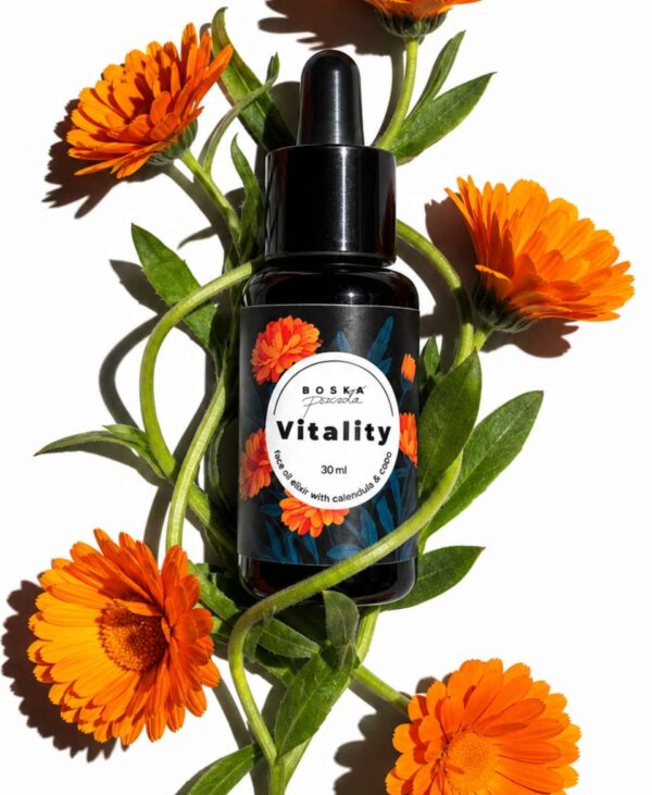 Vitality • witaminowo-ceramidowy olejek rozświetlający do twarzy